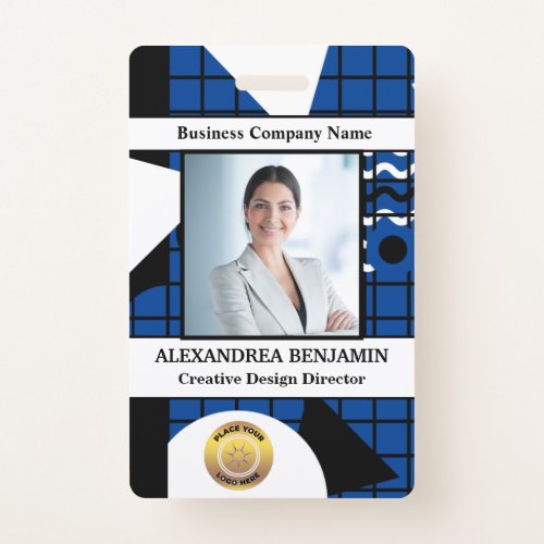 ID Identification Card Employee Photo Custom Badge