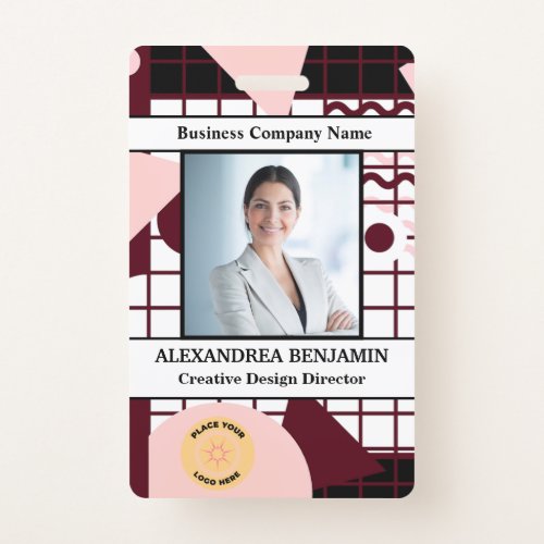 ID Identification Card Employee Photo Custom    Badge