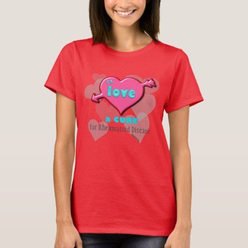 Id Love a cure for____ CUSTOMIZABLE to any text T_Shirt