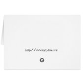 I'd rather be 40 than pregnant cards (Back Horizontal)