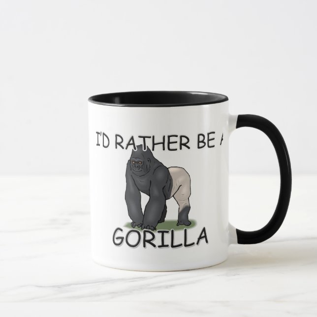 I'd Rather Be A Gorilla Mug (Right)