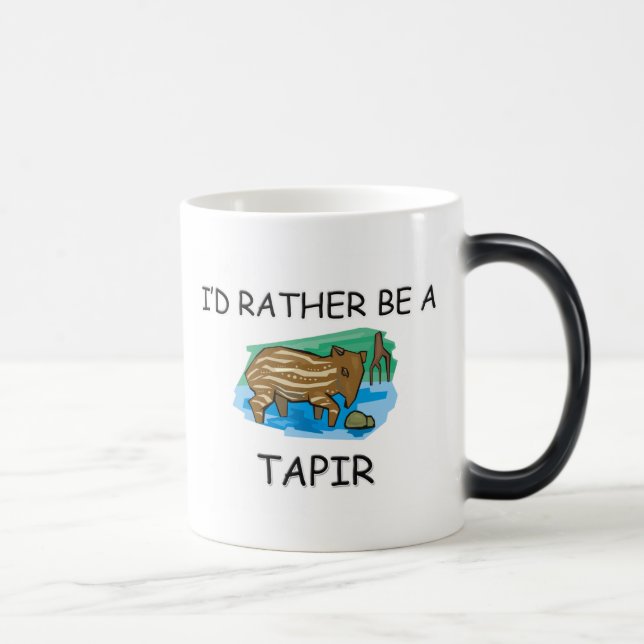 I'd Rather Be A Tapir Color Morph Mug (Right)