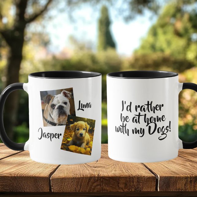 I'd Rather be at Home with my Dogs   Mug (Creator Uploaded)