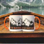 I'd Rather Be Camping Mug<br><div class="desc">I'd Rather Be Camping</div>