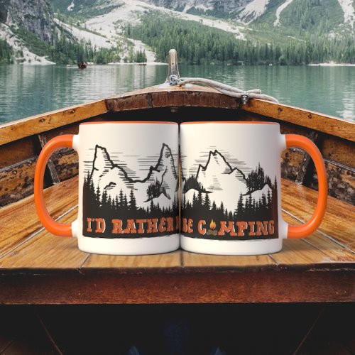 Id Rather Be Camping Mug