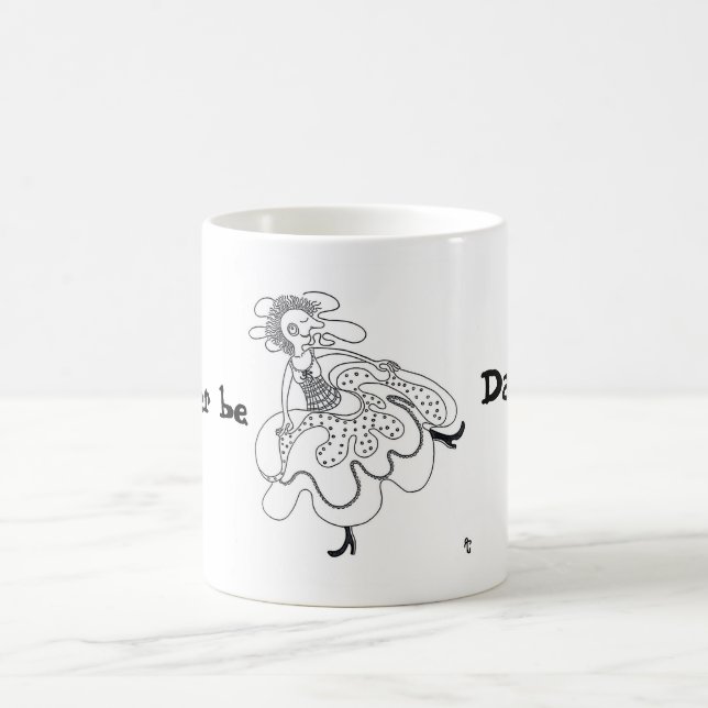 I'd rather be Dancing! Coffee Mug (Center)