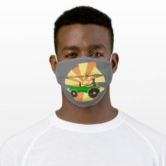 I'd Rather be Farming! Cloth Face Mask