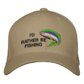 I'd Rather Be Fishing hats | Cap