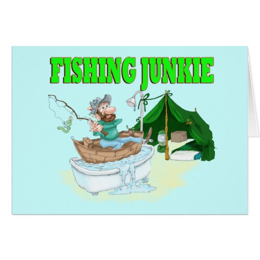 I'd rather be Fishing! Cards (Front Horizontal)