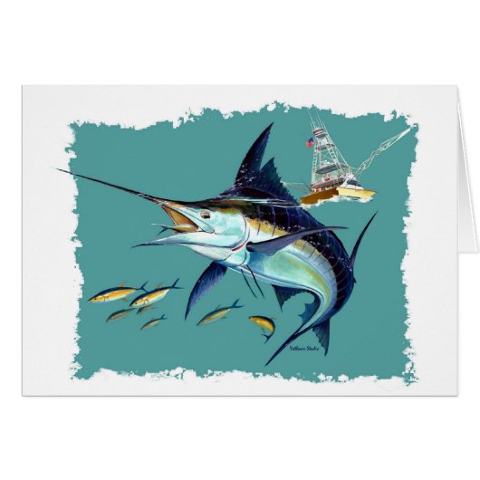 I'd rather be fishing! cards (Front Horizontal)