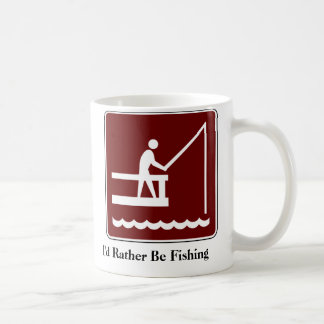 I'd Rather Be Fishing Coffee Mug (2)