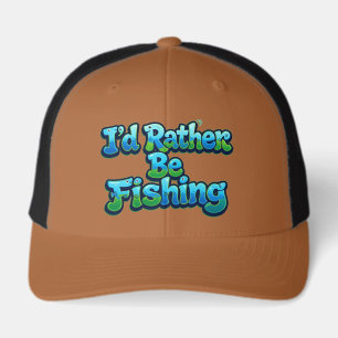 I'd Rather Be Fishing Cute Fish