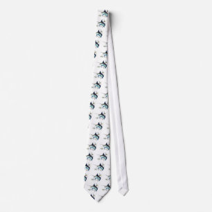 I'd rather be fishing! neck tie