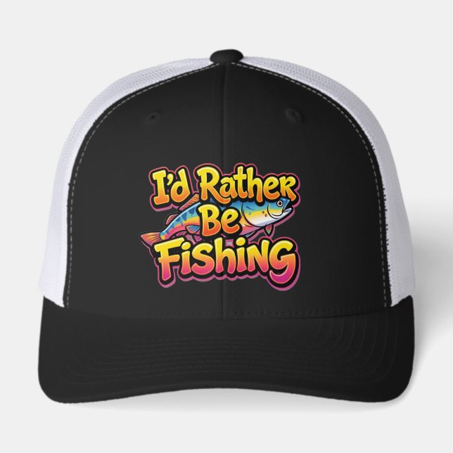 I'd Rather Be Fishing Rainbow (Front)