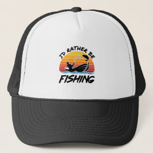 Funny Casting Director Fishing Angler Trucker Hat