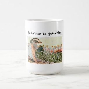 I'd Rather Be Gardening Mug