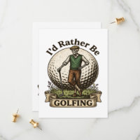Id Rather Be Golfing