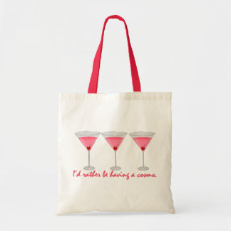 I'd rather be having a cosmo tote bag
