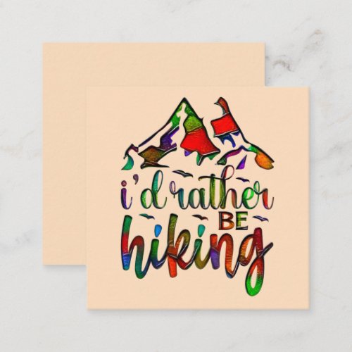 Id Rather Be Hiking funny Hikers quotes Discount 