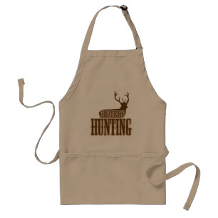 I'd Rather Be Hunting Adult Apron
