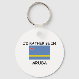 I'd rather be in Aruba Keychain