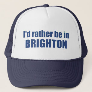 I'd Rather Be In Brighton Utah Trucker Hat