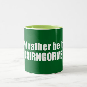 I'd Rather Be In Cairngorms National Park Two-Tone Coffee Mug