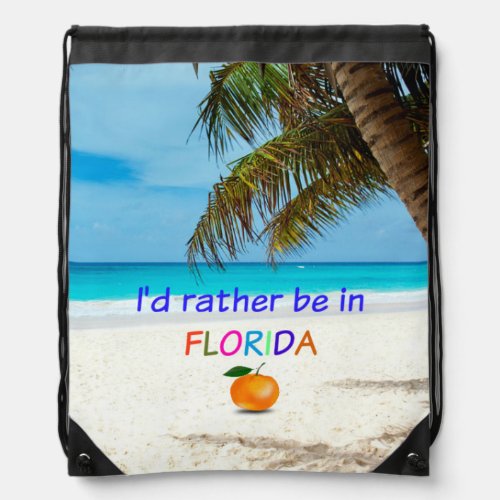 Id Rather Be in Florida  Tote Bag