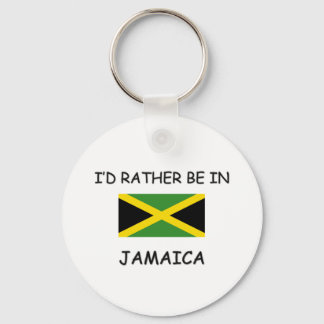 I'd rather be in Jamaica Keychain