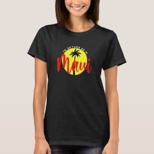 I'd Rather Be in Maui - Beach Vacation Blue T-Shirt
