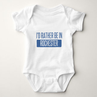 I'd rather be in Rochester NY Baby Bodysuit
