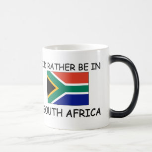 I'd rather be in South Africa Color Morph Mug
