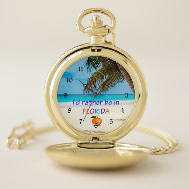 I'd Rather Be in (Sunny) Florida, Pocket Watch (Inside)