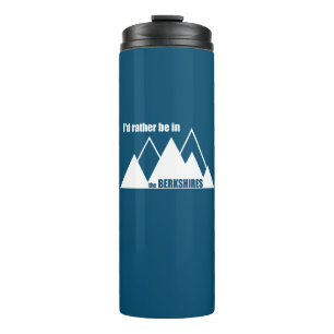 I'd Rather Be In The Berkshires Mountain Thermal Tumbler