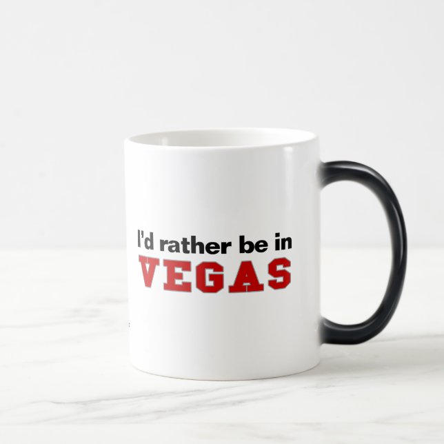 I'd Rather Be In Vegas Color Morph Mug (Right)