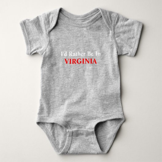 I'd Rather Be In Virginia MIXX Shirt (Front)