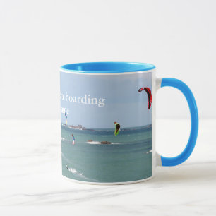 I'd rather be kite boarding - personalised mug