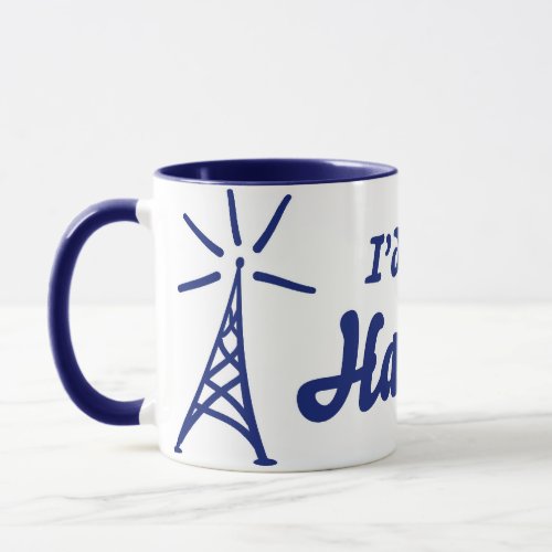 Id Rather Be On Ham Radio Mug