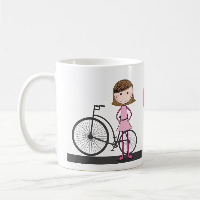 I'd rather be on my bike! coffee mug (Left)