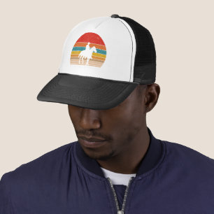 I'd Rather Be On My Horse Vintage Retro Cowboy Trucker Hat
