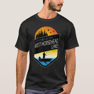 I'd Rather Be On West Horsehead Lake Wisconsin Fis T-Shirt