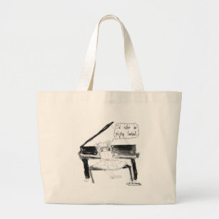 I'd Rather Be Practicing Piano Tote Bag