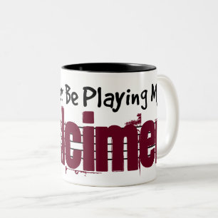 I'd Rather Be Playing My Dulcimer Two-Tone Coffee Mug