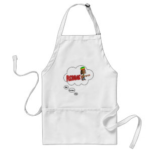 i'd rather be playing Reggae Adult Apron
