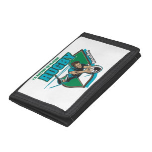 I'd Rather Be Playing Rugby Tri-fold Wallet