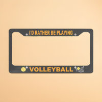 I'd Rather Be Playing Volleyball