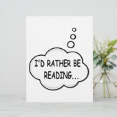 I'd Rather Be Reading (Standing Front)