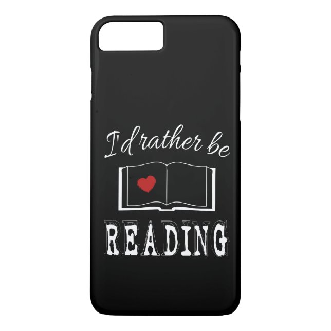 I'd rather be reading Case-Mate iPhone case (Back)