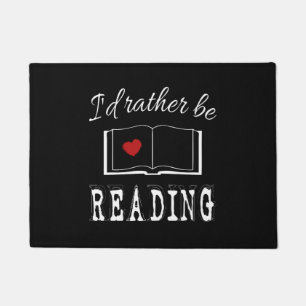 I'd rather be reading doormat
