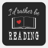 I'd rather be reading